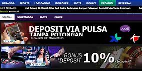 Situs Yang Bisa Deposit Pakai Pulsa Indosat